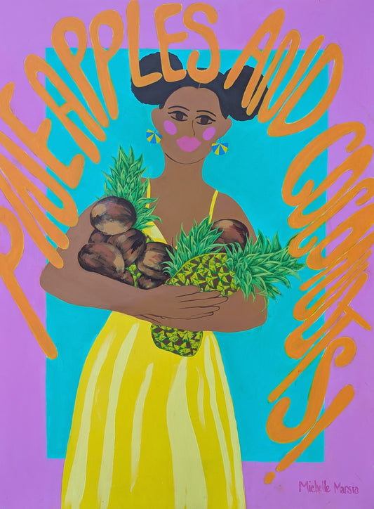 Pineapples and coconuts